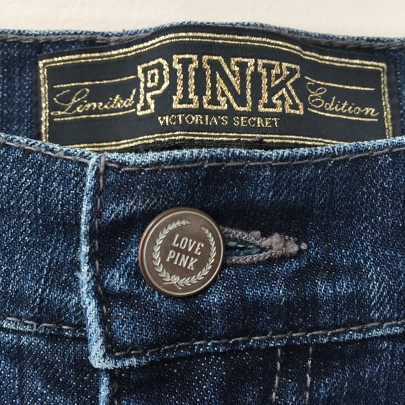 PINK Victoria Secret Limited Edition Jeans - Picture 6 of 6